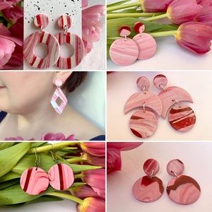 Handmade Polymer clay earrings